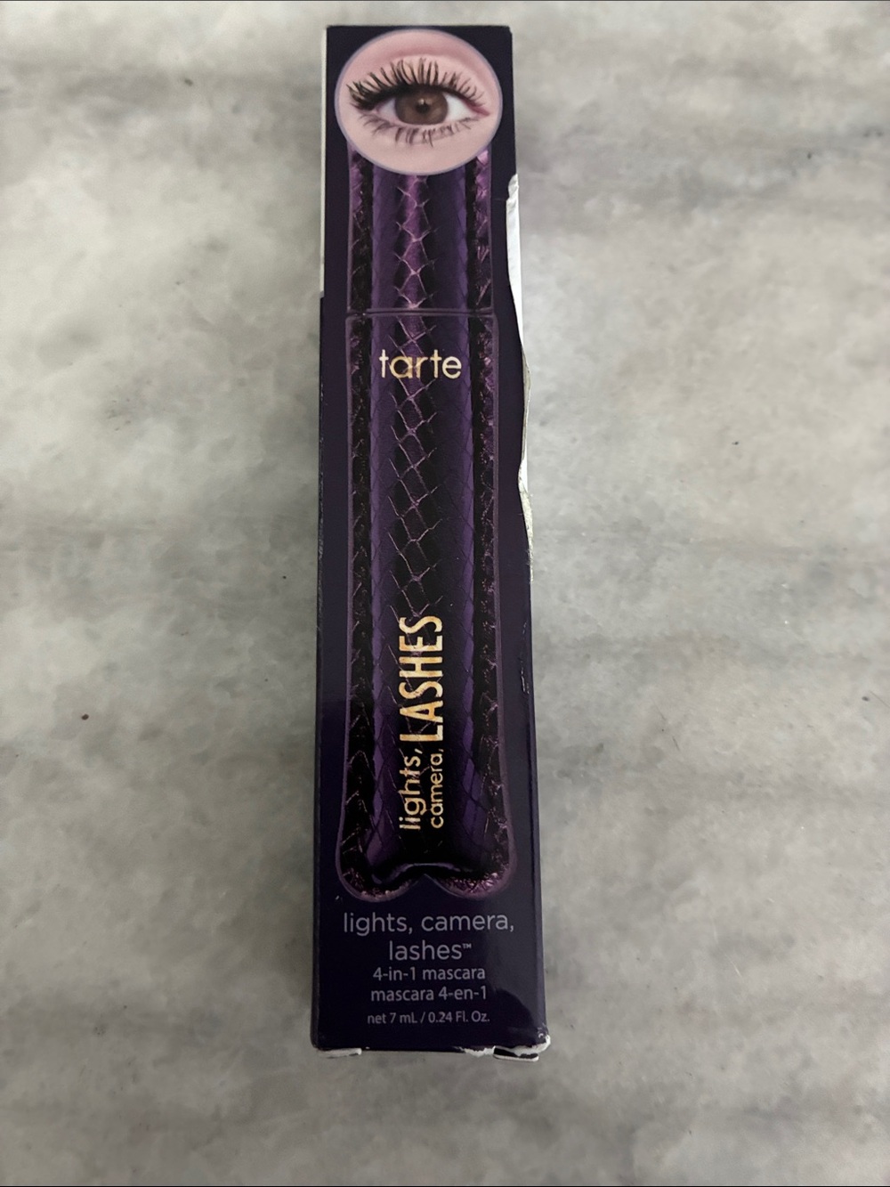 tarte Lights, Camera, Lashes Mascara in Deep Purple Tube